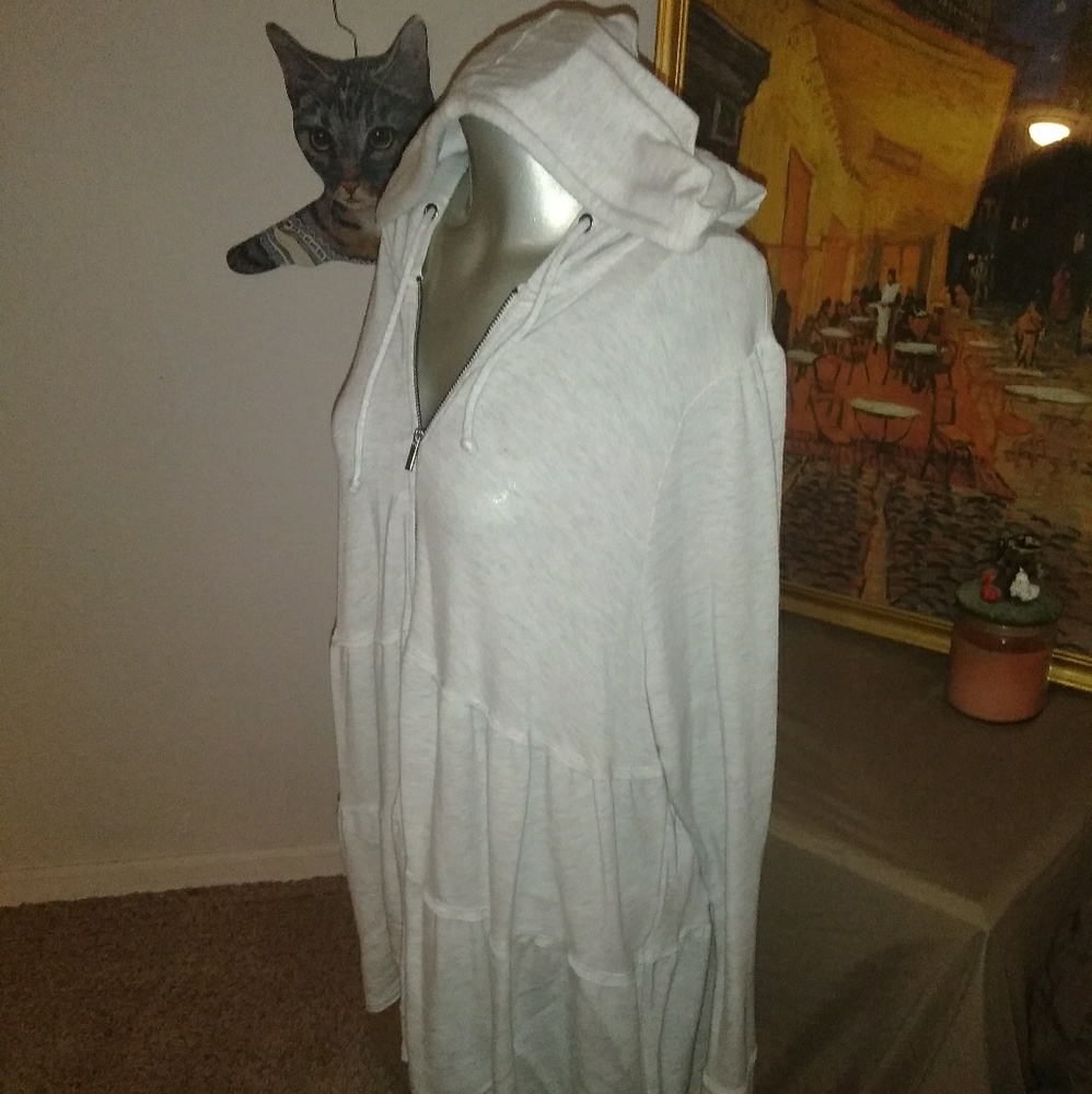 Torrid heather grey hoodie